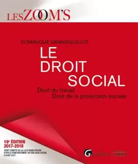 Couverture du produit · Le droit social