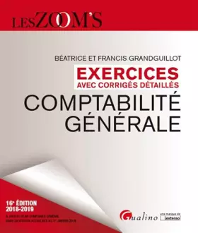 Couverture du produit · Comptabilité générale : Exercices avec corrigés détaillés