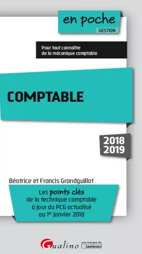 Couverture du produit · Comptable