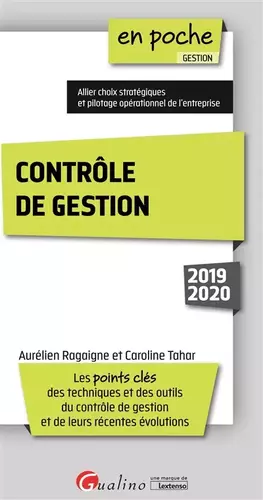 Couverture du produit · Contrôle de gestion