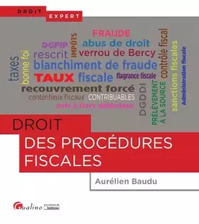 Couverture du produit · DROIT DES PROCEDURES FISCALES