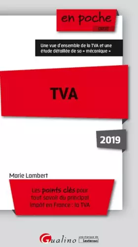Couverture du produit · TVA