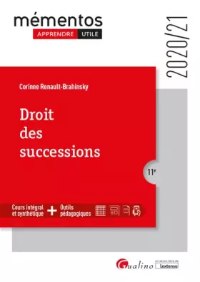 Couverture du produit · Droit des successions
