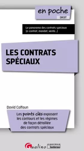 Couverture du produit · Les contrats spéciaux