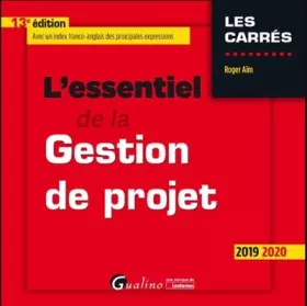 Couverture du produit · L'essentiel de la gestion de projet