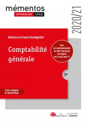 Couverture du produit · Comptabilité générale: Principes de la modélisation comptable -Analyse comptable des opérations courantes et de fin d'exercice -
