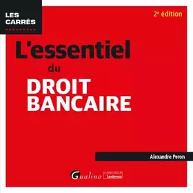 Couverture du produit · L'essentiel du droit bancaire