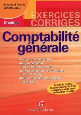 Couverture du produit · Comptabilité générale: Exercices corrigés