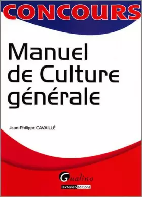 Couverture du produit · Manuel de culture générale