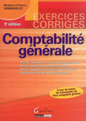 Couverture du produit · Comptabilité générale