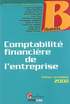Couverture du produit · Comptabilité financière de l'entreprise