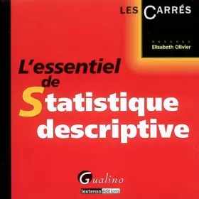 Couverture du produit · L'essentiel de Statistique descriptive
