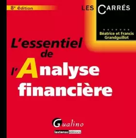Couverture du produit · L'essentiel de l'Analyse financière