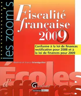 Couverture du produit · Fiscalité française 2009