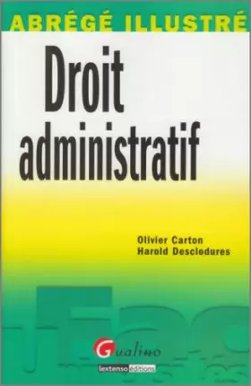 Couverture du produit · Droit administratif