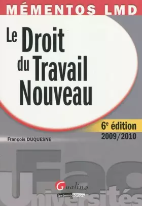 Couverture du produit · Le Droit du travail nouveau