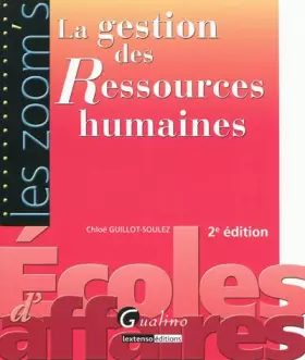 Couverture du produit · La gestion des Ressources humaines