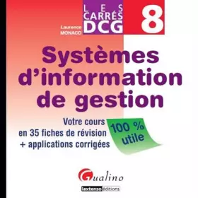 Couverture du produit · Systèmes d'information de gestion DCG 8