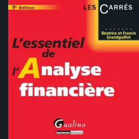 Couverture du produit · L'essentiel de l'analyse financière