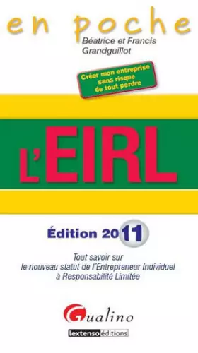 Couverture du produit · L'EIRL