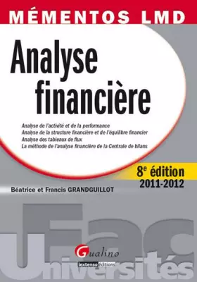 Couverture du produit · Analyse financière