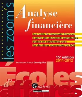 Couverture du produit · Analyse financière