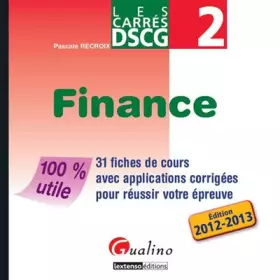 Couverture du produit · Finance