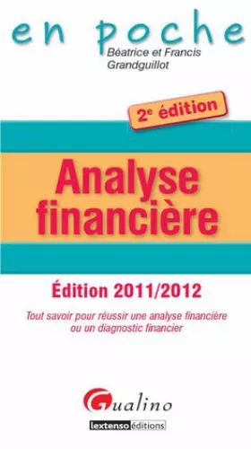 Couverture du produit · Analyse financière