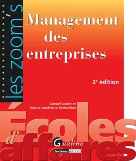 Couverture du produit · Management des entreprises