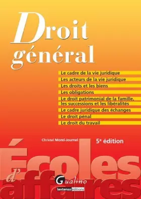 Couverture du produit · Droit général