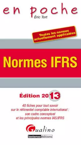 Couverture du produit · Les normes IFRS