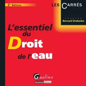 Couverture du produit · L'essentiel du droit de l'eau