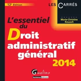 Couverture du produit · L'Essentiel du droit administratif général, 12ème édition