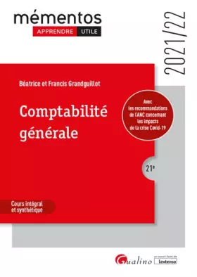 Couverture du produit · Comptabilité générale: Principes de la modélisation comptable - Analyse comptable des opérations courantes et de fin d'exercice - Analyse fi
