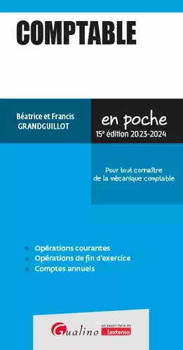 Couverture du produit · Comptable: Pour tout connaître de la mécanique comptable (2023-2024)