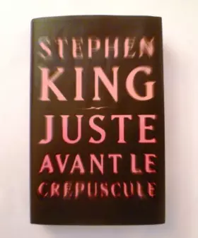 Couverture du produit · Juste avant le crépuscule