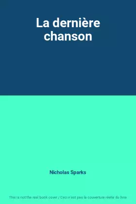 Couverture du produit · La dernière chanson