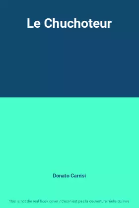 Couverture du produit · Le Chuchoteur