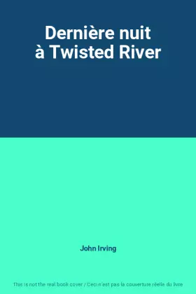 Couverture du produit · Dernière nuit à Twisted River