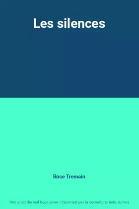 Couverture du produit · Les silences