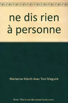 Couverture du produit · ne dis rien à personne