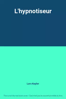 Couverture du produit · L'hypnotiseur