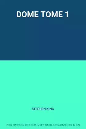 Couverture du produit · DOME TOME 1
