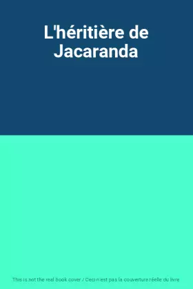 Couverture du produit · L'héritière de Jacaranda