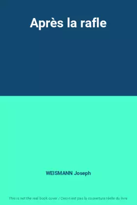 Couverture du produit · Après la rafle