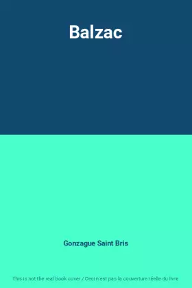 Couverture du produit · Balzac