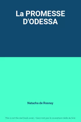 Couverture du produit · La PROMESSE D'ODESSA