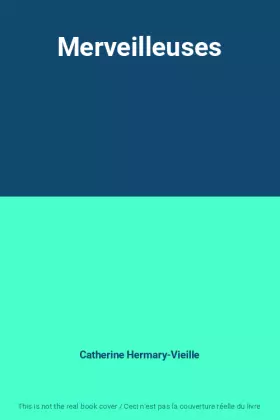 Couverture du produit · Merveilleuses