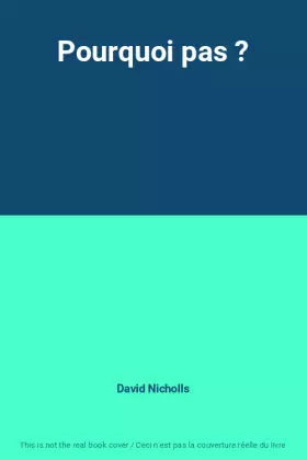 Couverture du produit · Pourquoi pas ?