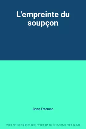 Couverture du produit · L'empreinte du soupçon